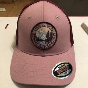 Gerry Free Spirit Mountain Peak Trucker Hat woodrose size S/M